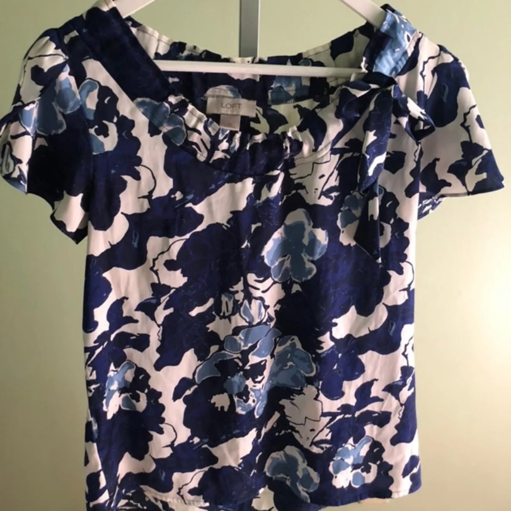 ann taylor loft shirt